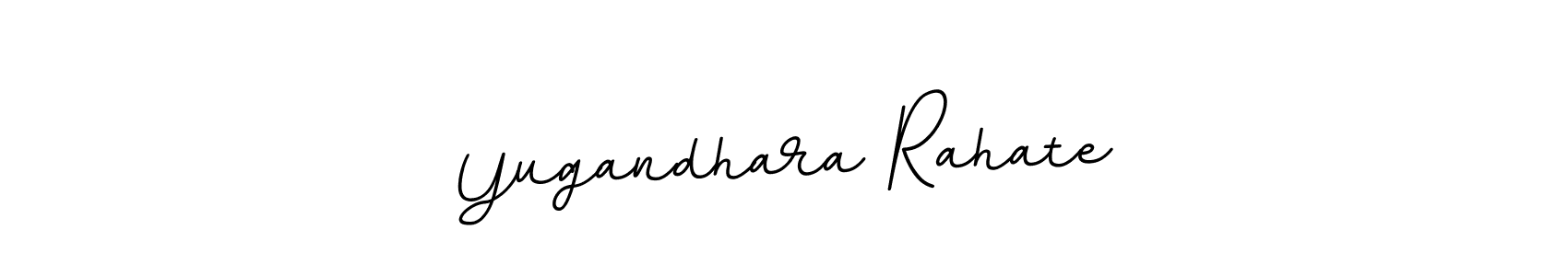 if you are searching for the best signature style for your name Yugandhara Rahate. so please give up your signature search. here we have designed multiple signature styles  using BallpointsItalic-DORy9. Yugandhara Rahate signature style 11 images and pictures png