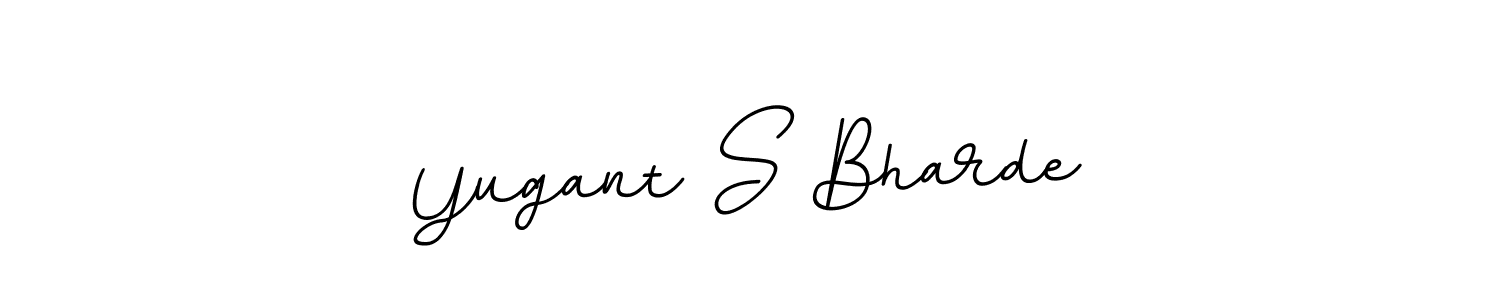 You can use this online signature creator to create a handwritten signature for the name Yugant S Bharde. This is the best online autograph maker. Yugant S Bharde signature style 11 images and pictures png