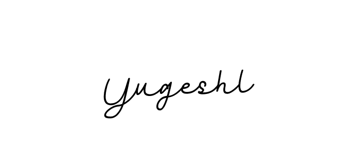 Make a beautiful signature design for name Yugeshl. With this signature (BallpointsItalic-DORy9) style, you can create a handwritten signature for free. Yugeshl signature style 11 images and pictures png