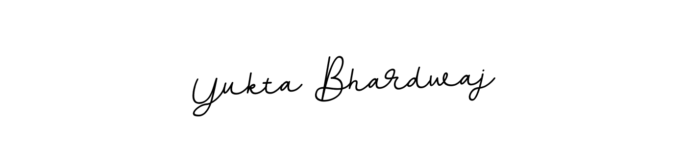 How to make Yukta Bhardwaj signature? BallpointsItalic-DORy9 is a professional autograph style. Create handwritten signature for Yukta Bhardwaj name. Yukta Bhardwaj signature style 11 images and pictures png