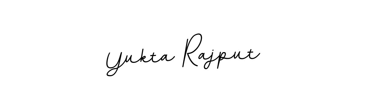 Design your own signature with our free online signature maker. With this signature software, you can create a handwritten (BallpointsItalic-DORy9) signature for name Yukta Rajput. Yukta Rajput signature style 11 images and pictures png