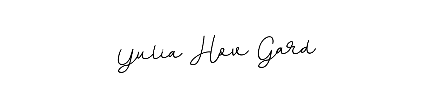 Create a beautiful signature design for name Yulia Hov Gard. With this signature (BallpointsItalic-DORy9) fonts, you can make a handwritten signature for free. Yulia Hov Gard signature style 11 images and pictures png
