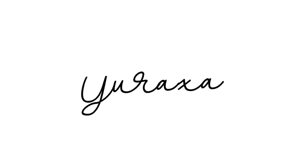 How to make Yuraxa name signature. Use BallpointsItalic-DORy9 style for creating short signs online. This is the latest handwritten sign. Yuraxa signature style 11 images and pictures png