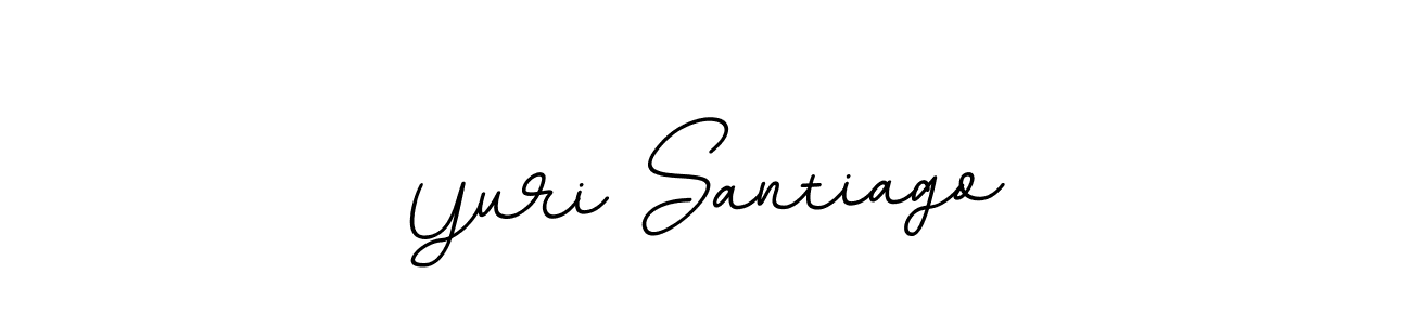 BallpointsItalic-DORy9 is a professional signature style that is perfect for those who want to add a touch of class to their signature. It is also a great choice for those who want to make their signature more unique. Get Yuri Santiago name to fancy signature for free. Yuri Santiago signature style 11 images and pictures png