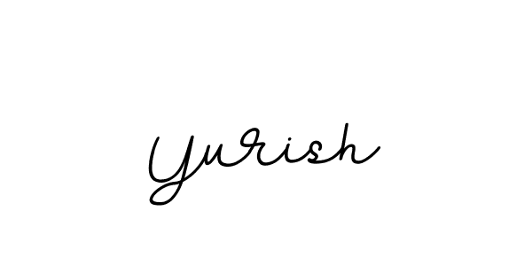 Design your own signature with our free online signature maker. With this signature software, you can create a handwritten (BallpointsItalic-DORy9) signature for name Yurish. Yurish signature style 11 images and pictures png