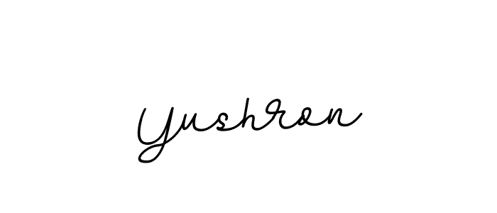 Similarly BallpointsItalic-DORy9 is the best handwritten signature design. Signature creator online .You can use it as an online autograph creator for name Yushron. Yushron signature style 11 images and pictures png