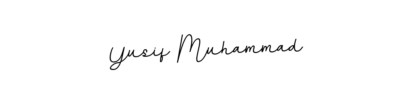 Also we have Yusif Muhammad name is the best signature style. Create professional handwritten signature collection using BallpointsItalic-DORy9 autograph style. Yusif Muhammad signature style 11 images and pictures png