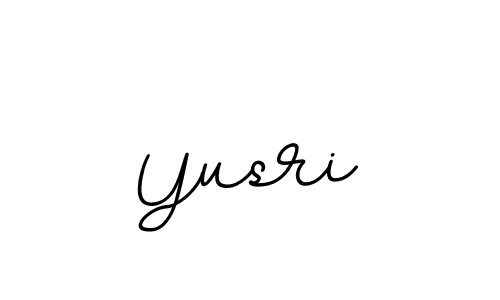 Create a beautiful signature design for name Yusri. With this signature (BallpointsItalic-DORy9) fonts, you can make a handwritten signature for free. Yusri signature style 11 images and pictures png