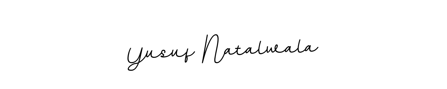 How to Draw Yusuf Natalwala signature style? BallpointsItalic-DORy9 is a latest design signature styles for name Yusuf Natalwala. Yusuf Natalwala signature style 11 images and pictures png