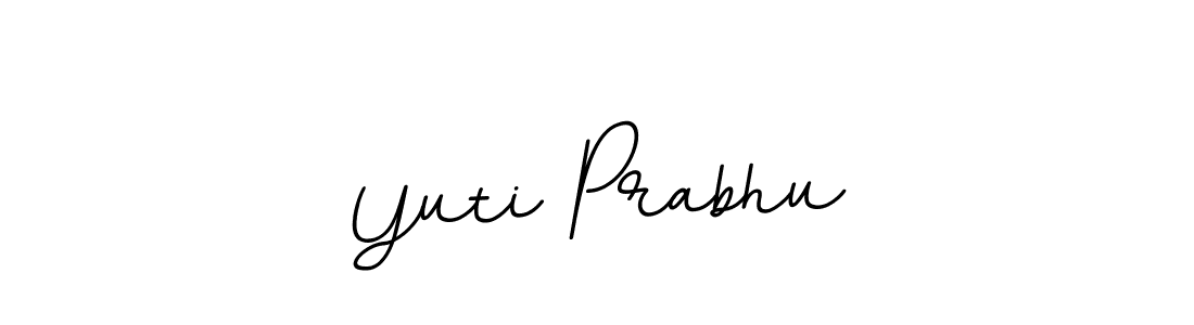 Make a beautiful signature design for name Yuti Prabhu. Use this online signature maker to create a handwritten signature for free. Yuti Prabhu signature style 11 images and pictures png