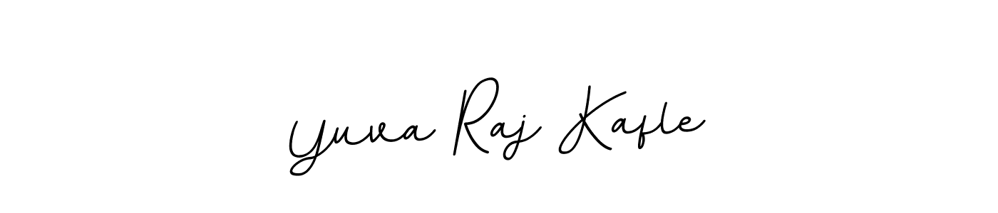 You should practise on your own different ways (BallpointsItalic-DORy9) to write your name (Yuva Raj Kafle) in signature. don't let someone else do it for you. Yuva Raj Kafle signature style 11 images and pictures png