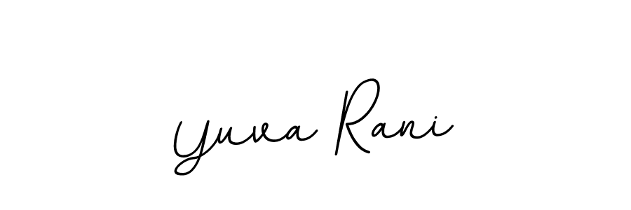 You can use this online signature creator to create a handwritten signature for the name Yuva Rani. This is the best online autograph maker. Yuva Rani signature style 11 images and pictures png