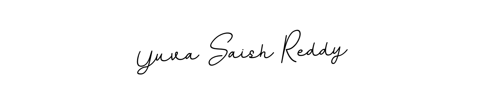 Make a beautiful signature design for name Yuva Saish Reddy. Use this online signature maker to create a handwritten signature for free. Yuva Saish Reddy signature style 11 images and pictures png