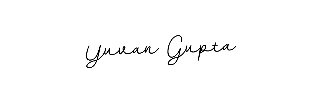 How to make Yuvan Gupta signature? BallpointsItalic-DORy9 is a professional autograph style. Create handwritten signature for Yuvan Gupta name. Yuvan Gupta signature style 11 images and pictures png