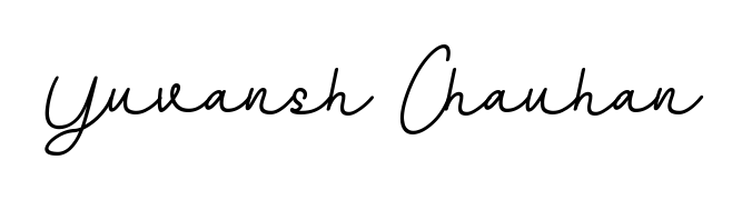 An effortless, minimalist signature concept for Yuvansh Chauhan using BallpointsItalic-DORy9 design. Clean lines that look great on any document. Yuvansh Chauhan signature style 11 images and pictures png