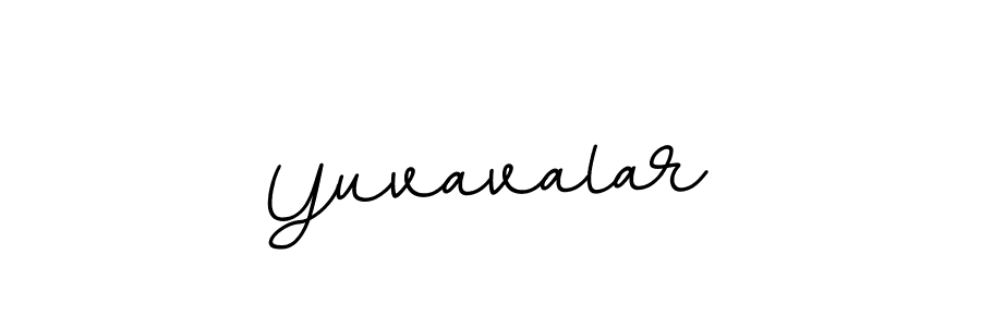 Yuvavalar stylish signature style. Best Handwritten Sign (BallpointsItalic-DORy9) for my name. Handwritten Signature Collection Ideas for my name Yuvavalar. Yuvavalar signature style 11 images and pictures png