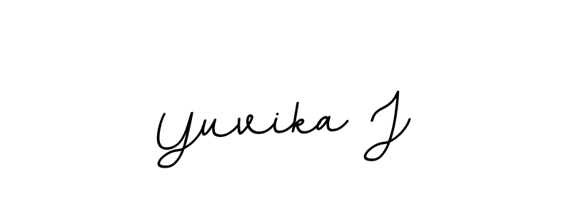 Also You can easily find your signature by using the search form. We will create Yuvika J name handwritten signature images for you free of cost using BallpointsItalic-DORy9 sign style. Yuvika J signature style 11 images and pictures png