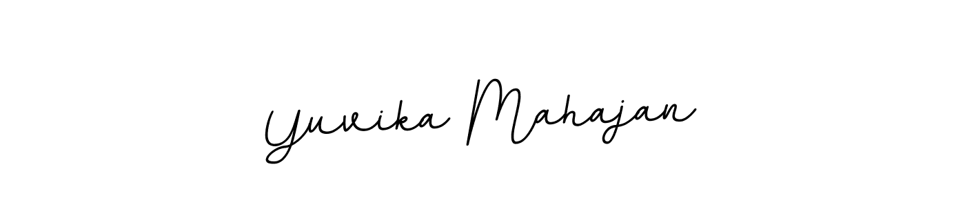 if you are searching for the best signature style for your name Yuvika Mahajan. so please give up your signature search. here we have designed multiple signature styles  using BallpointsItalic-DORy9. Yuvika Mahajan signature style 11 images and pictures png