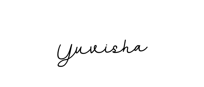 It looks lik you need a new signature style for name Yuvisha. Design unique handwritten (BallpointsItalic-DORy9) signature with our free signature maker in just a few clicks. Yuvisha signature style 11 images and pictures png