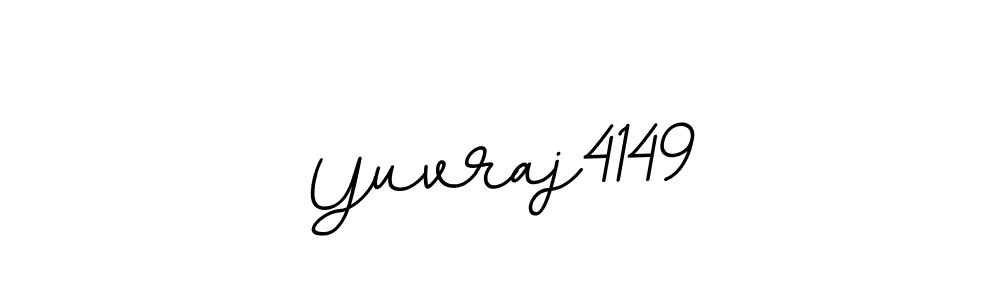 This is the best signature style for the Yuvraj4149 name. Also you like these signature font (BallpointsItalic-DORy9). Mix name signature. Yuvraj4149 signature style 11 images and pictures png