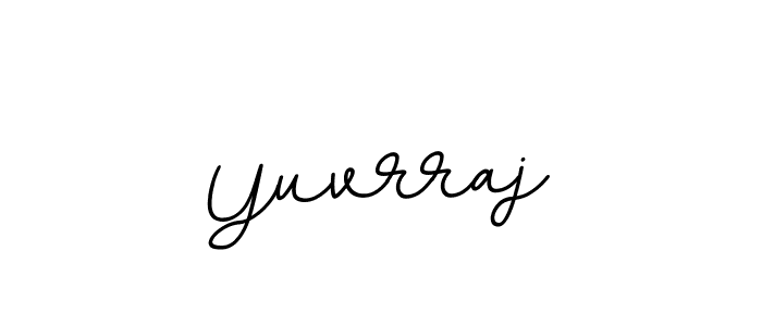 Yuvrraj stylish signature style. Best Handwritten Sign (BallpointsItalic-DORy9) for my name. Handwritten Signature Collection Ideas for my name Yuvrraj. Yuvrraj signature style 11 images and pictures png