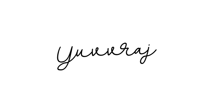 Design your own signature with our free online signature maker. With this signature software, you can create a handwritten (BallpointsItalic-DORy9) signature for name Yuvvraj. Yuvvraj signature style 11 images and pictures png