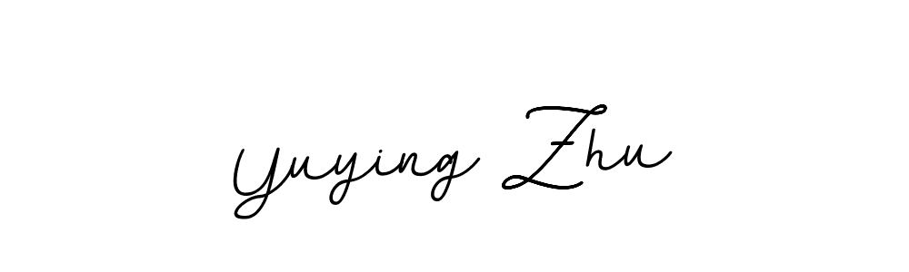 How to make Yuying Zhu signature? BallpointsItalic-DORy9 is a professional autograph style. Create handwritten signature for Yuying Zhu name. Yuying Zhu signature style 11 images and pictures png