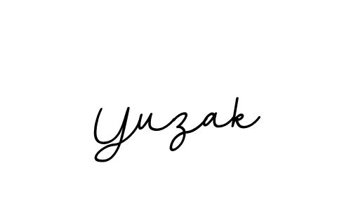 It looks lik you need a new signature style for name Yuzak. Design unique handwritten (BallpointsItalic-DORy9) signature with our free signature maker in just a few clicks. Yuzak signature style 11 images and pictures png