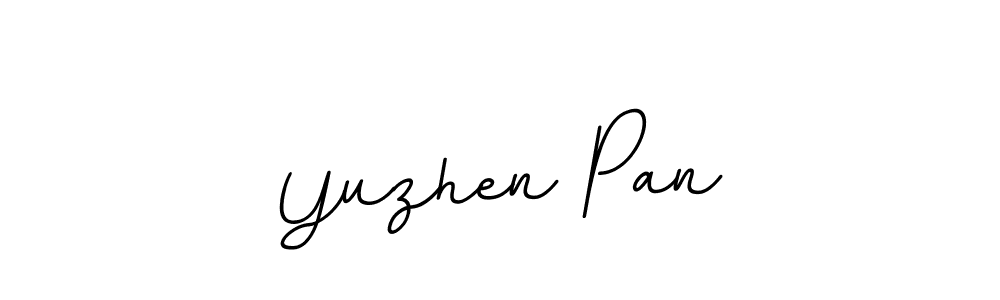 It looks lik you need a new signature style for name Yuzhen Pan. Design unique handwritten (BallpointsItalic-DORy9) signature with our free signature maker in just a few clicks. Yuzhen Pan signature style 11 images and pictures png