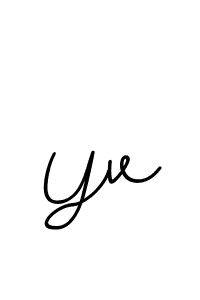 It looks lik you need a new signature style for name Yv. Design unique handwritten (BallpointsItalic-DORy9) signature with our free signature maker in just a few clicks. Yv signature style 11 images and pictures png