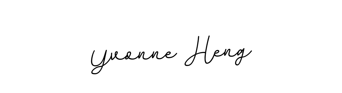 The best way (BallpointsItalic-DORy9) to make a short signature is to pick only two or three words in your name. The name Yvonne Heng include a total of six letters. For converting this name. Yvonne Heng signature style 11 images and pictures png