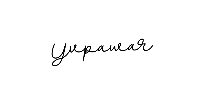 Use a signature maker to create a handwritten signature online. With this signature software, you can design (BallpointsItalic-DORy9) your own signature for name Yvpawar. Yvpawar signature style 11 images and pictures png