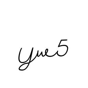 Design your own signature with our free online signature maker. With this signature software, you can create a handwritten (BallpointsItalic-DORy9) signature for name Yw5. Yw5 signature style 11 images and pictures png