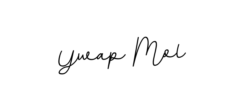 How to make Ywap Mol signature? BallpointsItalic-DORy9 is a professional autograph style. Create handwritten signature for Ywap Mol name. Ywap Mol signature style 11 images and pictures png