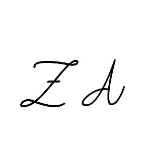 Also we have Z A name is the best signature style. Create professional handwritten signature collection using BallpointsItalic-DORy9 autograph style. Z A signature style 11 images and pictures png