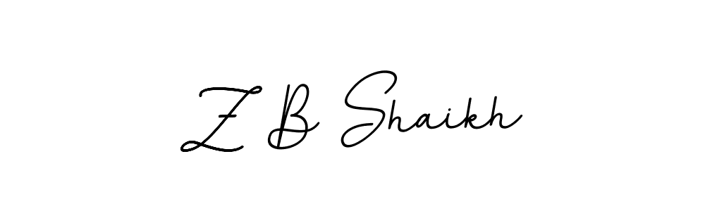Also You can easily find your signature by using the search form. We will create Z B Shaikh name handwritten signature images for you free of cost using BallpointsItalic-DORy9 sign style. Z B Shaikh signature style 11 images and pictures png