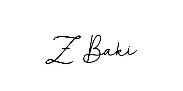 It looks lik you need a new signature style for name Z Baki. Design unique handwritten (BallpointsItalic-DORy9) signature with our free signature maker in just a few clicks. Z Baki signature style 11 images and pictures png