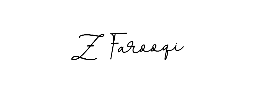 The best way (BallpointsItalic-DORy9) to make a short signature is to pick only two or three words in your name. The name Z Farooqi include a total of six letters. For converting this name. Z Farooqi signature style 11 images and pictures png
