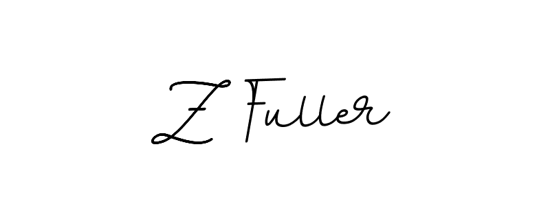 Also we have Z Fuller name is the best signature style. Create professional handwritten signature collection using BallpointsItalic-DORy9 autograph style. Z Fuller signature style 11 images and pictures png