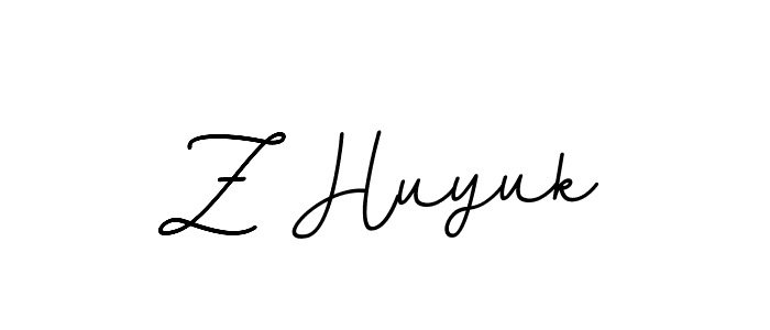 It looks lik you need a new signature style for name Z Huyuk. Design unique handwritten (BallpointsItalic-DORy9) signature with our free signature maker in just a few clicks. Z Huyuk signature style 11 images and pictures png