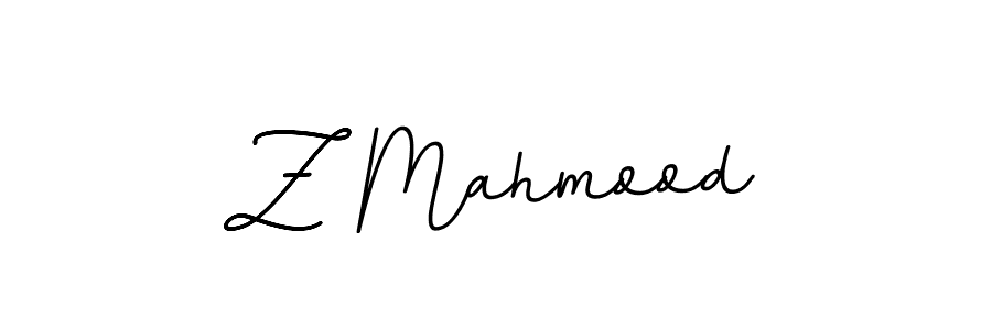 Z Mahmood stylish signature style. Best Handwritten Sign (BallpointsItalic-DORy9) for my name. Handwritten Signature Collection Ideas for my name Z Mahmood. Z Mahmood signature style 11 images and pictures png