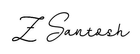 BallpointsItalic-DORy9 is a professional signature style that is perfect for those who want to add a touch of class to their signature. Get Z Santosh name fancy signature for free. Z Santosh signature style 11 images and pictures png