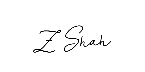 How to Draw Z Shah signature style? BallpointsItalic-DORy9 is a latest design signature styles for name Z Shah. Z Shah signature style 11 images and pictures png