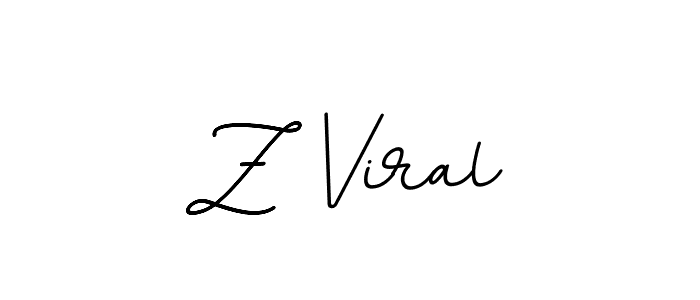 Also You can easily find your signature by using the search form. We will create Z Viral name handwritten signature images for you free of cost using BallpointsItalic-DORy9 sign style. Z Viral signature style 11 images and pictures png