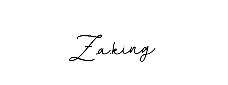This is the best signature style for the Z.a.king name. Also you like these signature font (BallpointsItalic-DORy9). Mix name signature. Z.a.king signature style 11 images and pictures png