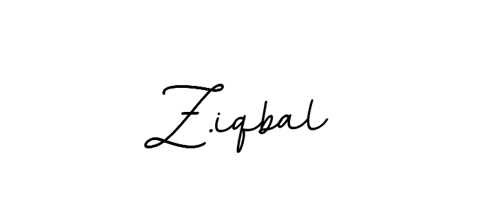 It looks lik you need a new signature style for name Z.iqbal. Design unique handwritten (BallpointsItalic-DORy9) signature with our free signature maker in just a few clicks. Z.iqbal signature style 11 images and pictures png