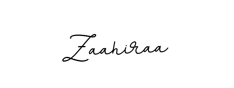 Use a signature maker to create a handwritten signature online. With this signature software, you can design (BallpointsItalic-DORy9) your own signature for name Zaahiraa. Zaahiraa signature style 11 images and pictures png