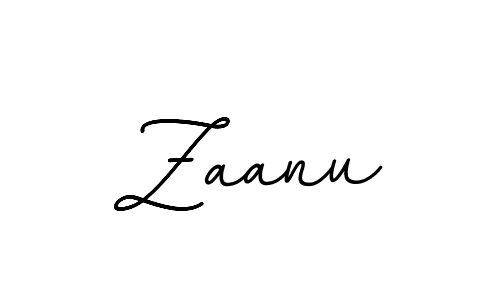 You should practise on your own different ways (BallpointsItalic-DORy9) to write your name (Zaanu) in signature. don't let someone else do it for you. Zaanu signature style 11 images and pictures png