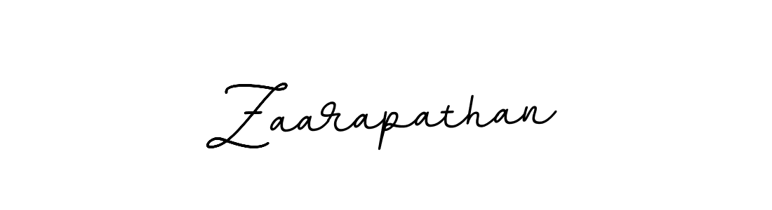 Also we have Zaarapathan name is the best signature style. Create professional handwritten signature collection using BallpointsItalic-DORy9 autograph style. Zaarapathan signature style 11 images and pictures png