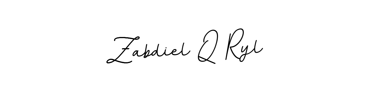 How to Draw Zabdiel Q Ryl signature style? BallpointsItalic-DORy9 is a latest design signature styles for name Zabdiel Q Ryl. Zabdiel Q Ryl signature style 11 images and pictures png